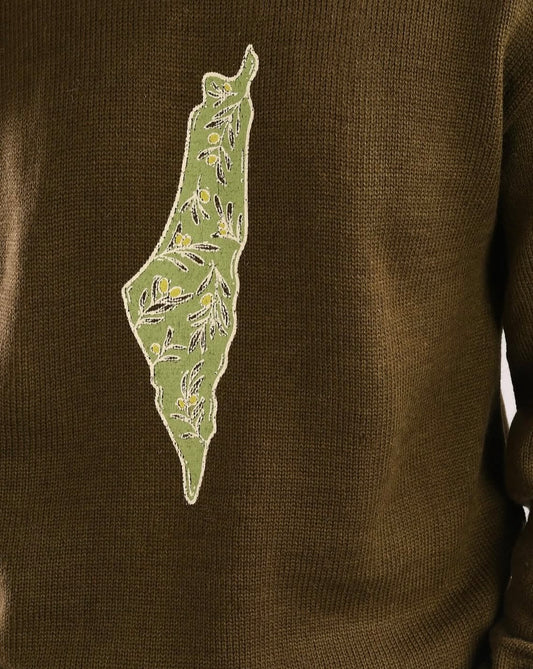 Palestine map Sweatshirt